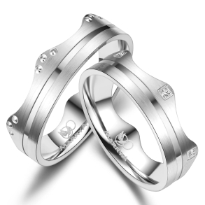 Eksklusive Vielsesringe Slv SG01-3