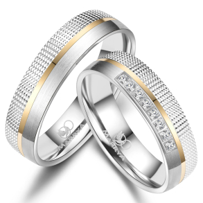 Eksklusive Vielsesringe Slv SG02-1