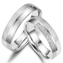 Eksklusive Vielsesringe Slv SG02-3