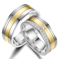 Eksklusive Vielsesringe Slv SG03-1