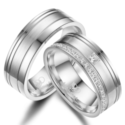 Eksklusive Vielsesringe Slv SG03-3