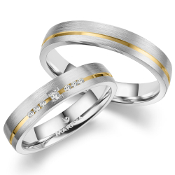 Eksklusive Vielsesringe Slv SG04-1