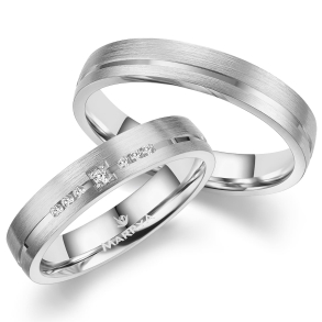 Eksklusive Vielsesringe Slv SG04-3