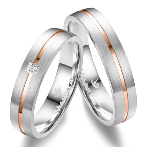 Eksklusive Vielsesringe Slv SG05-2