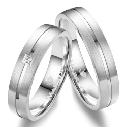 Eksklusive Vielsesringe Slv SG05-3