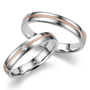 Eksklusive Vielsesringe Slv SG06-2