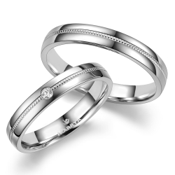 Eksklusive Vielsesringe Slv SG06-3