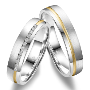 Eksklusive Vielsesringe Slv SG08-1