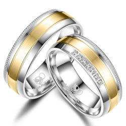 Eksklusive Vielsesringe Slv SG09-1