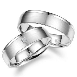 Vielsesringe Slv SI02