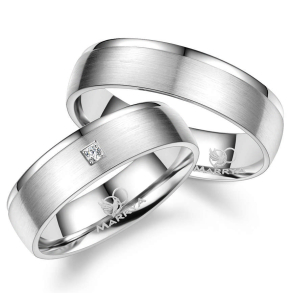 Vielsesringe Slv SI02