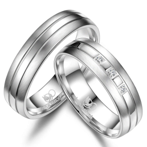 Vielsesringe Slv SI07