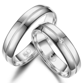 Vielsesringe Slv SI16