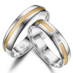 Vielsesringe Slv SI21