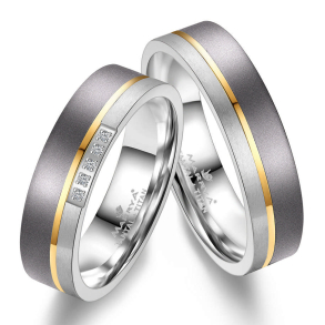 Vielsesringe Tantal Titan TA01