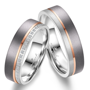 Vielsesringe Tantal Titan TA03