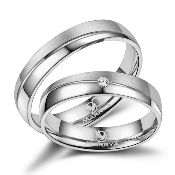 Vielsesringe Titanium TI01