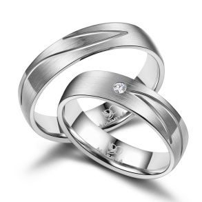 Vielsesringe Titanium TI04