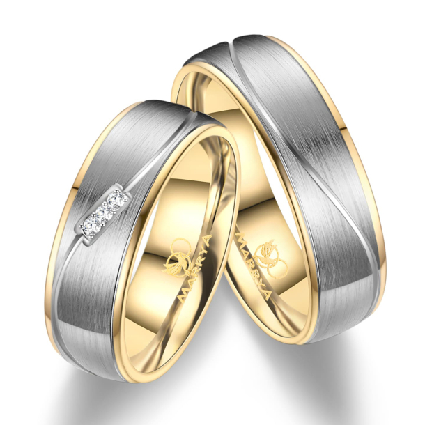 Vielsesringe Titanium TI05