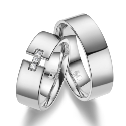 Vielsesringe Titanium TI07