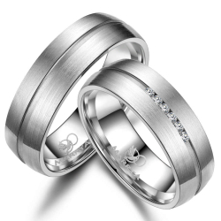 Vielsesringe Titanium TI08