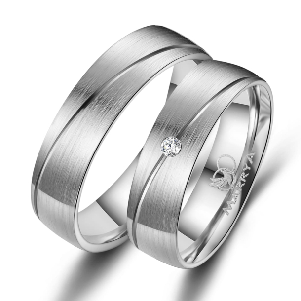 Vielsesringe Titanium TI09