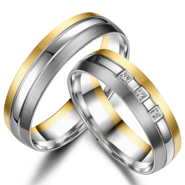 Vielsesringe Titanium TI10