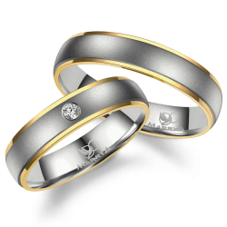 Vielsesringe Titanium TI11