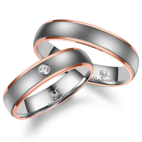 Vielsesringe Titanium TI12