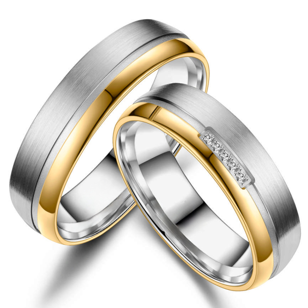 Vielsesringe Titanium TI15
