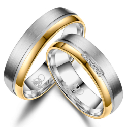 Vielsesringe Titanium TI15