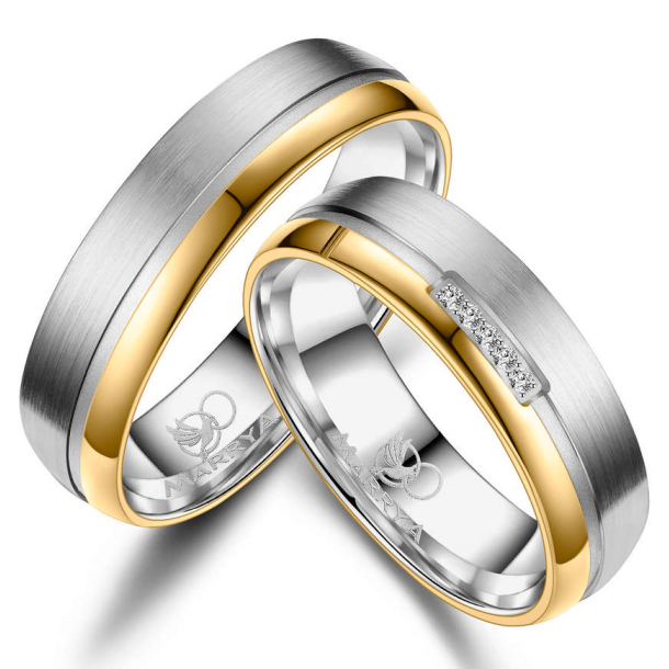 Vielsesringe Titanium TI15