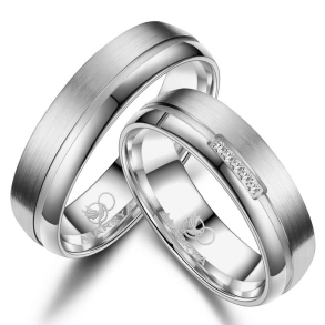 Vielsesringe Titanium TI22