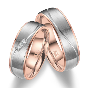 Vielsesringe Titanium TI24