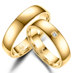 Vielsesringe Titanium TI31