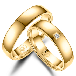 Vielsesringe Titanium TI31