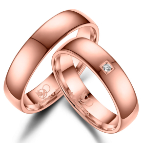 Vielsesringe Titanium TI32