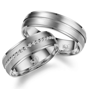 Vielsesringe Titanium TI33