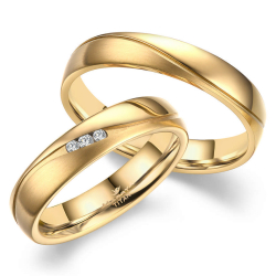 Vielsesringe Titanium TI35