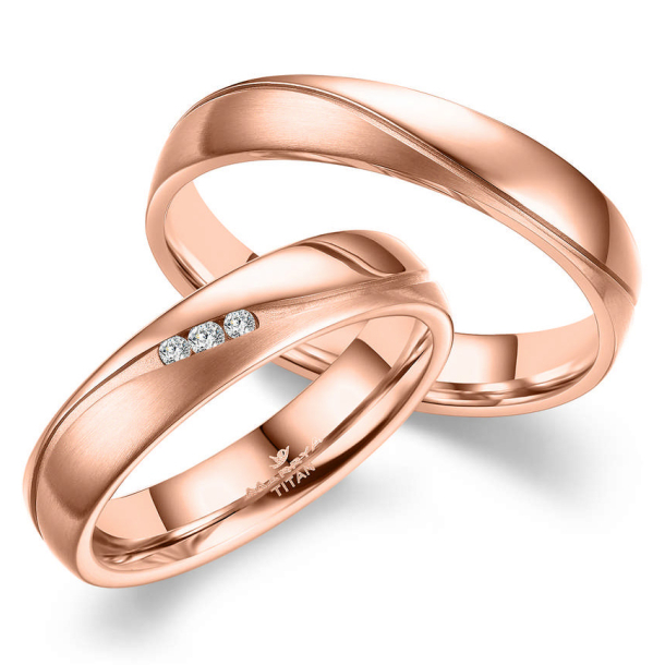 Vielsesringe Titanium TI36