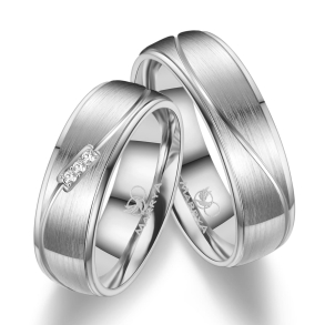 Vielsesringe Titanium TI37