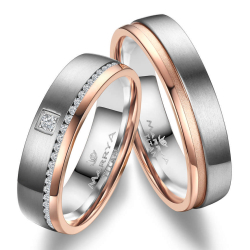 Vielsesringe Titanium TI39