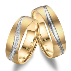 Vielsesringe Titanium TI40