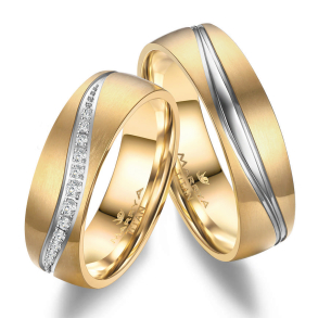 Vielsesringe Titanium TI40