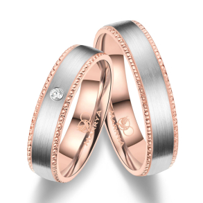 Vielsesringe Titanium TI42