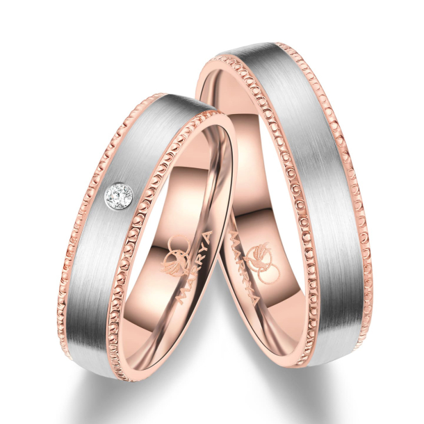 Vielsesringe Titanium TI42