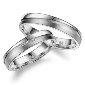 Vielsesringe Titanium TI43