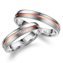 Vielsesringe Titanium TI45