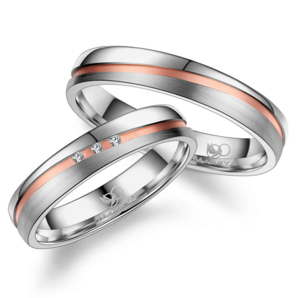 Vielsesringe Titanium TI45