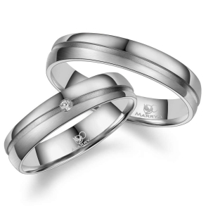 Vielsesringe Titanium TI46